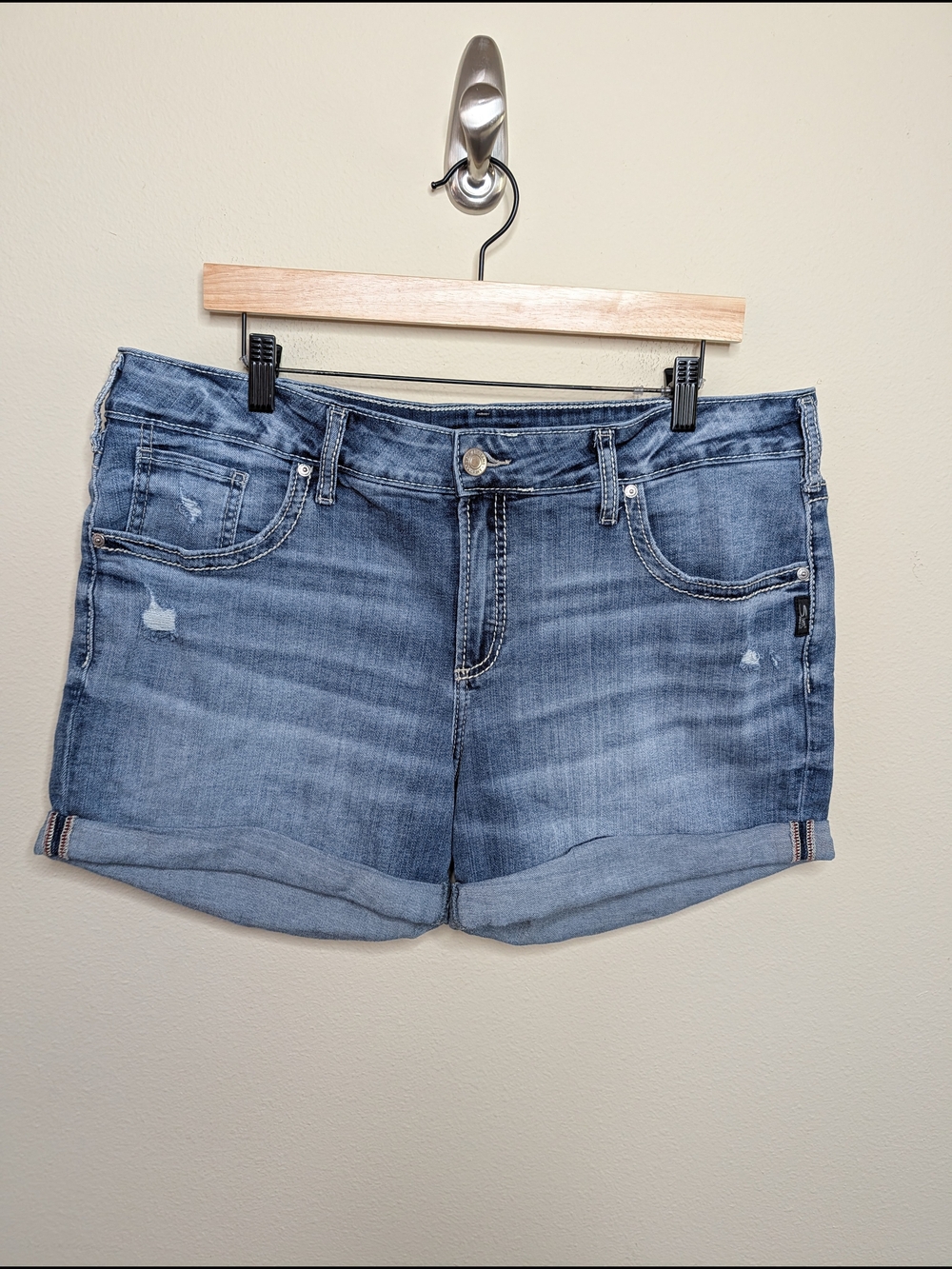 Silver‎ Jeans Co. Boyfriend Denim Shorts W36/L4.5
